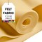 FabricLA Acrylic Felt Fabric - 72" Inch Wide 1.6mm Thick Felt by The Yard - Use Soft Felt Sheets for Sewing, Cushion, and Padding, DIY Arts & Crafts (3 Yards, M. Champagne)
